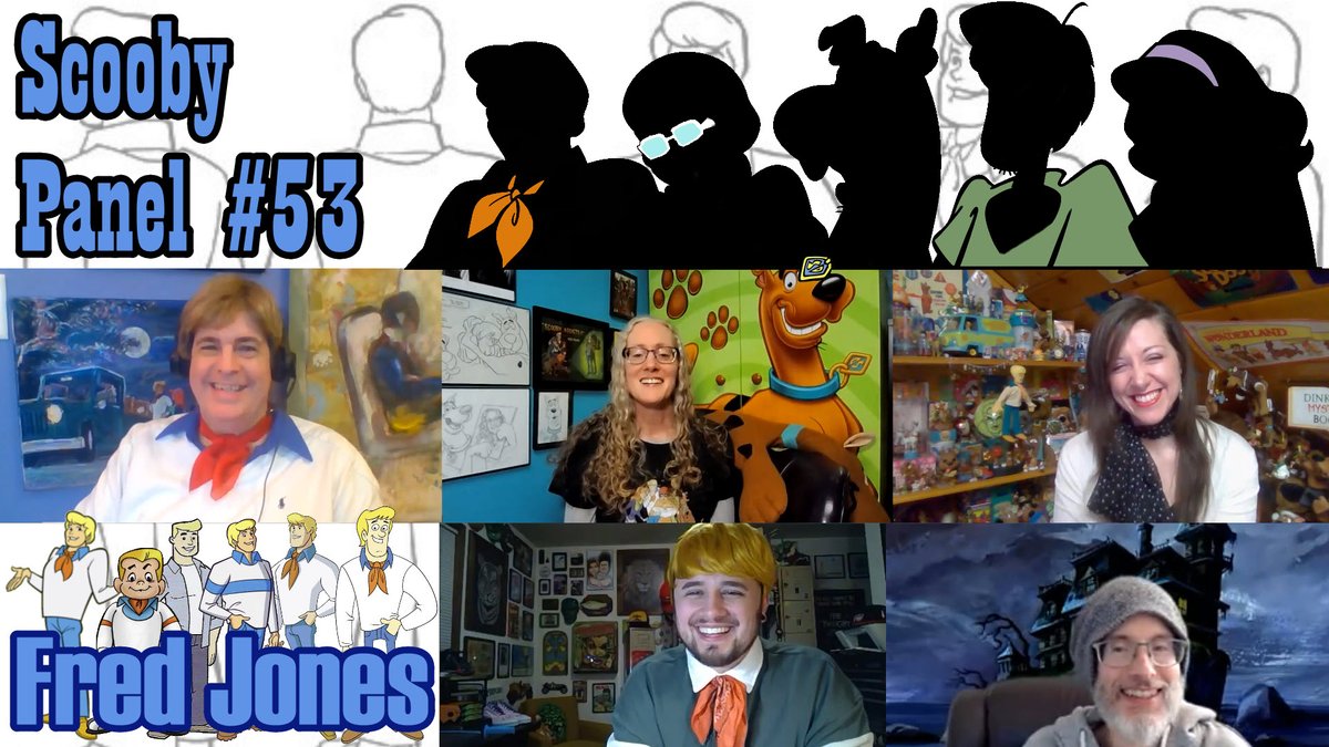 1 year ago today, we released the Fred Jones panel! #YouTube: youtu.be/MWVtP90lV8U #Podcast: scoobypanel.com/1818480/124175… or wherever you listen to podcasts #scoobydoo #FredJones #ScoobyPanel
