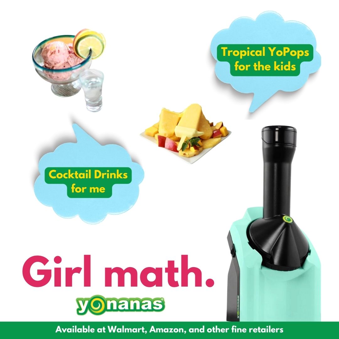 Girl, we got you! 💚 
🍧 Boujee' recipe for the girl's trip
🍨 Healthy options for the kids 

▶️ bit.ly/yonanasdessert…
(Also available at Walmart, Amazon, and other fine retailers)