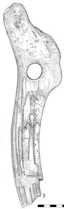 This antler baton from Szczecin-Podjuchy 🇵🇱 is engraved with geometric designs and a humanoid depiction.

Radiocarbon dating reveals how it shares similarities with contemporary art in southern Scandinavia and the North European Plain #MesolithicMonday

🆓 buff.ly/48m8VTG