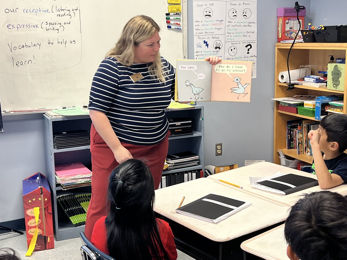Our <a href="/WrightsboroE/">Wrightsboro Elementary</a> Cool Cats loved having Dr. DeWalt as a special guest reader today. <a href="/NewHanoverCoSch/">New Hanover County Schools</a>