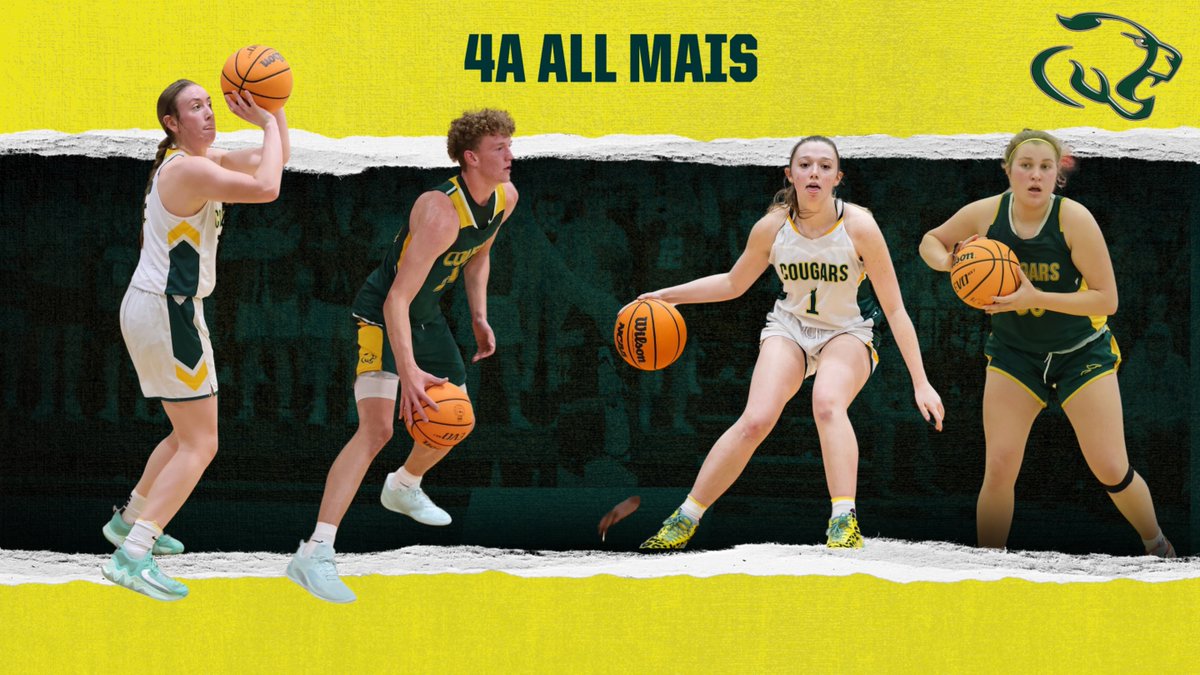 Proud to have 4 All Mais players! Go Cougars!