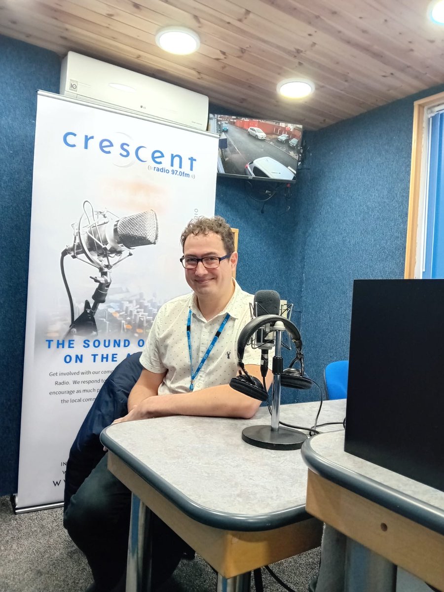 Pennine Care NHS FT (@penninecarenhs) on Twitter photo Great to hear James from our Rochdale mental health support team on <a href="/crescentradio/">Crescent Radio 97FM</a> last week!
James spoke about his role of educational mental health practitioner, support provided in local schools, as well as signs and symptoms of mental ill health in children. @PennineCAMHS Great to hear James from our Rochdale mental health support team on <a href="/crescentradio/">Crescent Radio 97FM</a> last week!
James spoke about his role of educational mental health practitioner, support provided in local schools, as well as signs and symptoms of mental ill health in children. @PennineCAMHS