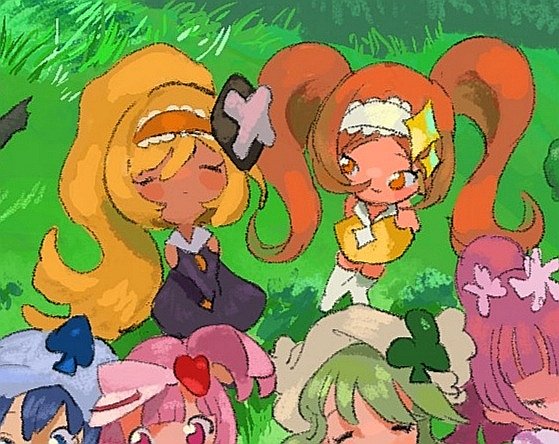 「この絵は自分で見返すたびしゅごキャラが好きになるのですが、黒ダイヤちゃんの穏やか」|МАЛЬЧИК（少年）のイラスト