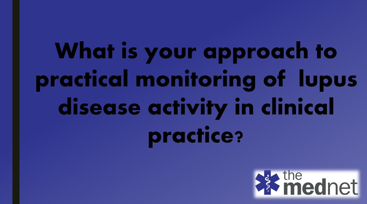 💥Starting off Monday with a great #SLE clinical question. Here is your #MednetMadness question of the day! #RheumTwitter #MedTwitter #RheumMadness #SLE
