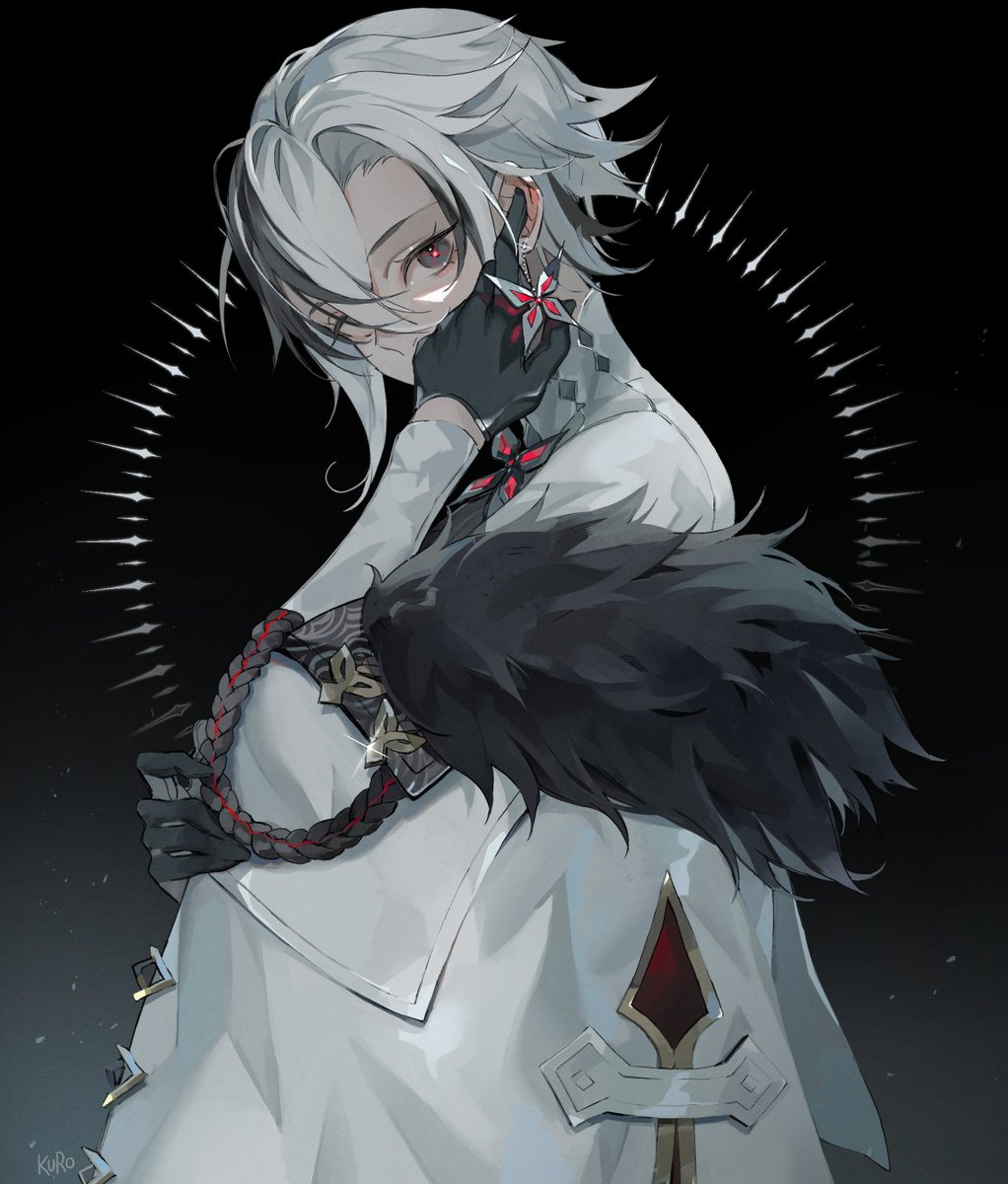 KuroshiroX's tweet photo. She's finally here 🖤
#GenshinImpact #原神 #Arlecchino https://t.co/WRZA2LoN0M