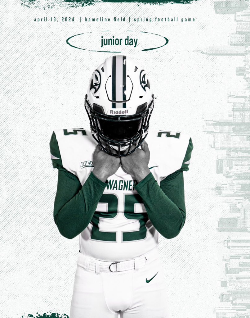 Thank you @coachsotoj for the Junior Day invite! Looking forward to being there.🙏@Coach_Matos @Wagner_Football