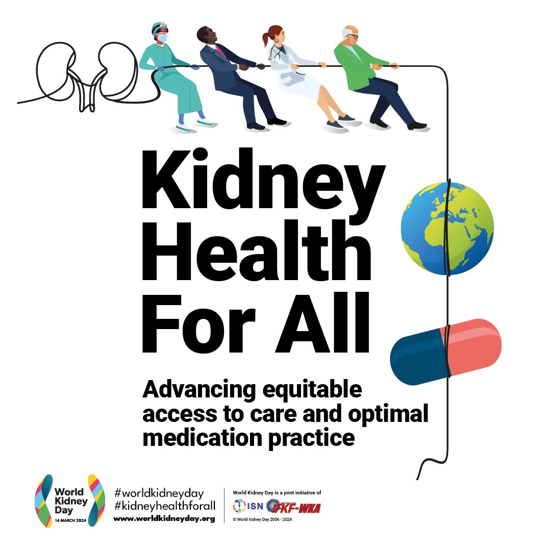 Today is #WorldKidneyDay, your kidneys are vital! Take time to learn more about their function!