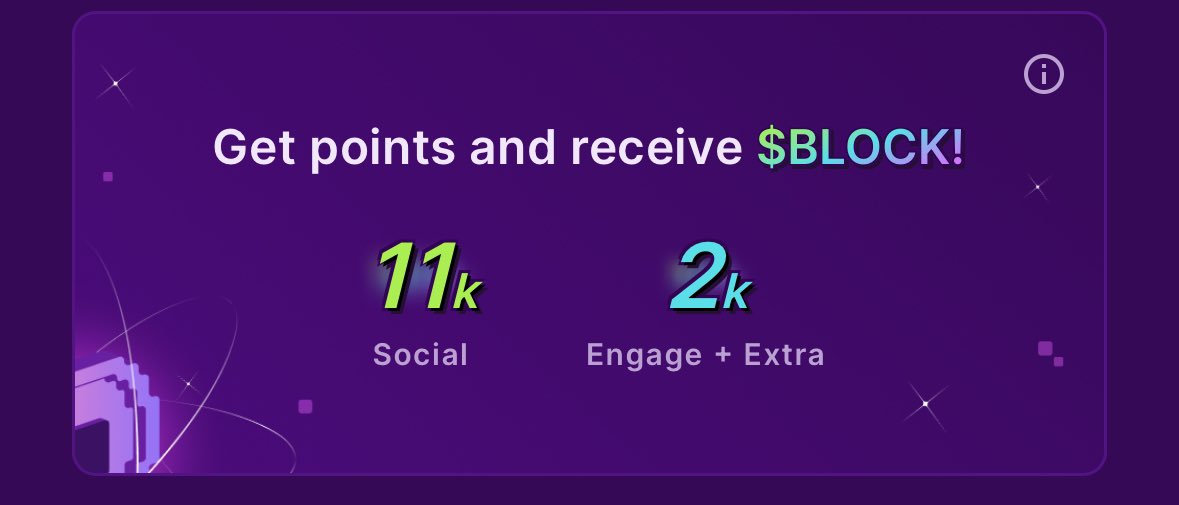 Find $BLOCK annoying? 

Want to know the secret to farm 2k points in 15 mins without the unnecessary spam? Read on!

1. Sign up at blockgames.app/?referral_code…

2. Complete your profile by linking your X account, connecting your ETH wallet, activating one game, and completing a