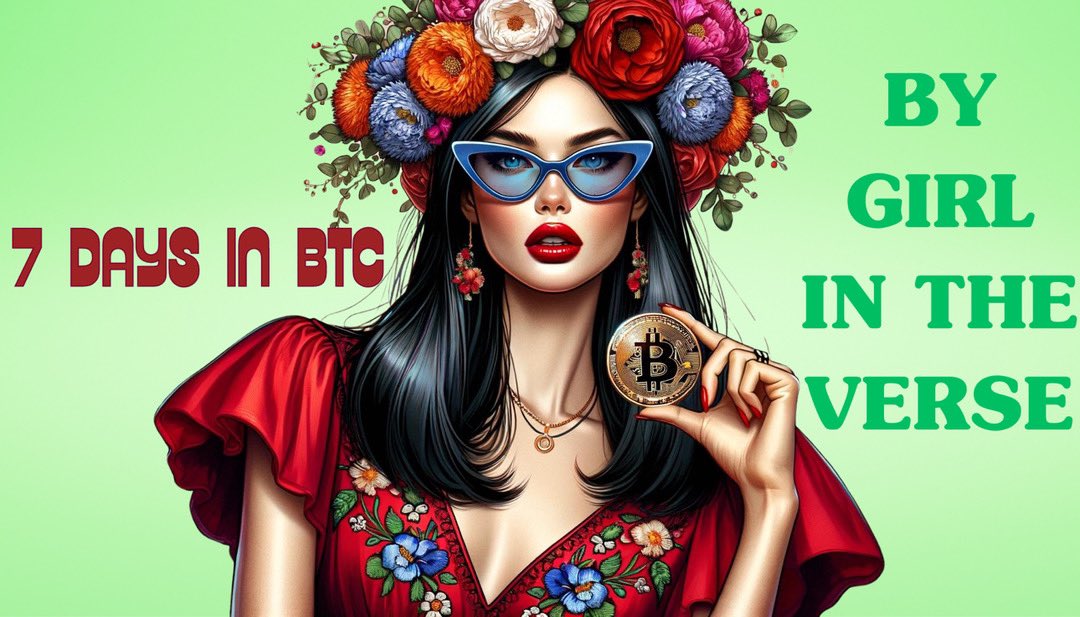 gm 🧡

Our 7-Day Bitcoin Challenge starts today, learn the basics, set up your wallet, &amp; make your first purchase! Sound good?

Join the Girl In The Verse community &amp; let's do this! (Link in profile)🫶🏻