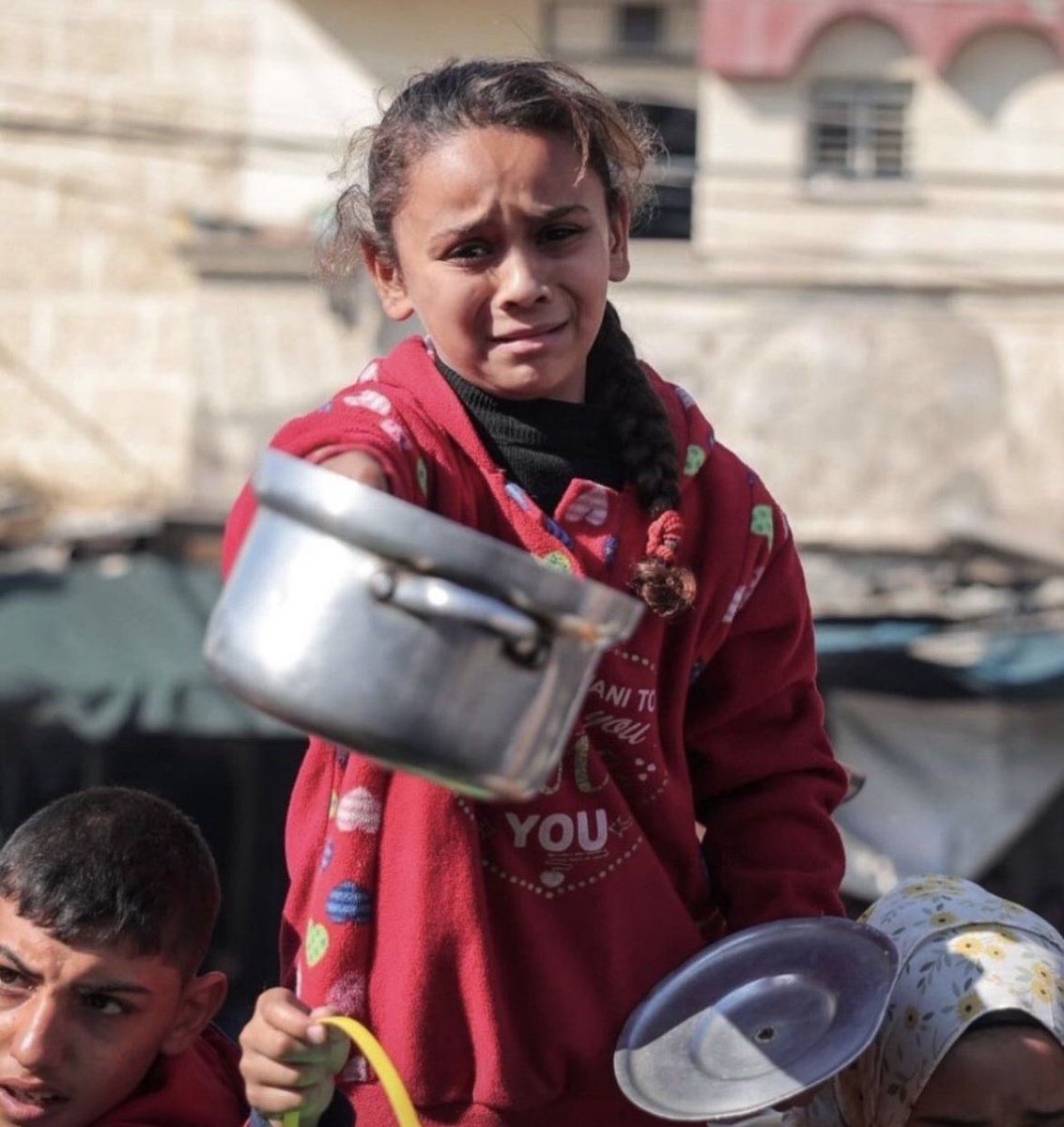 “As we fast tommorow, let us remember those who have been fasting for months”