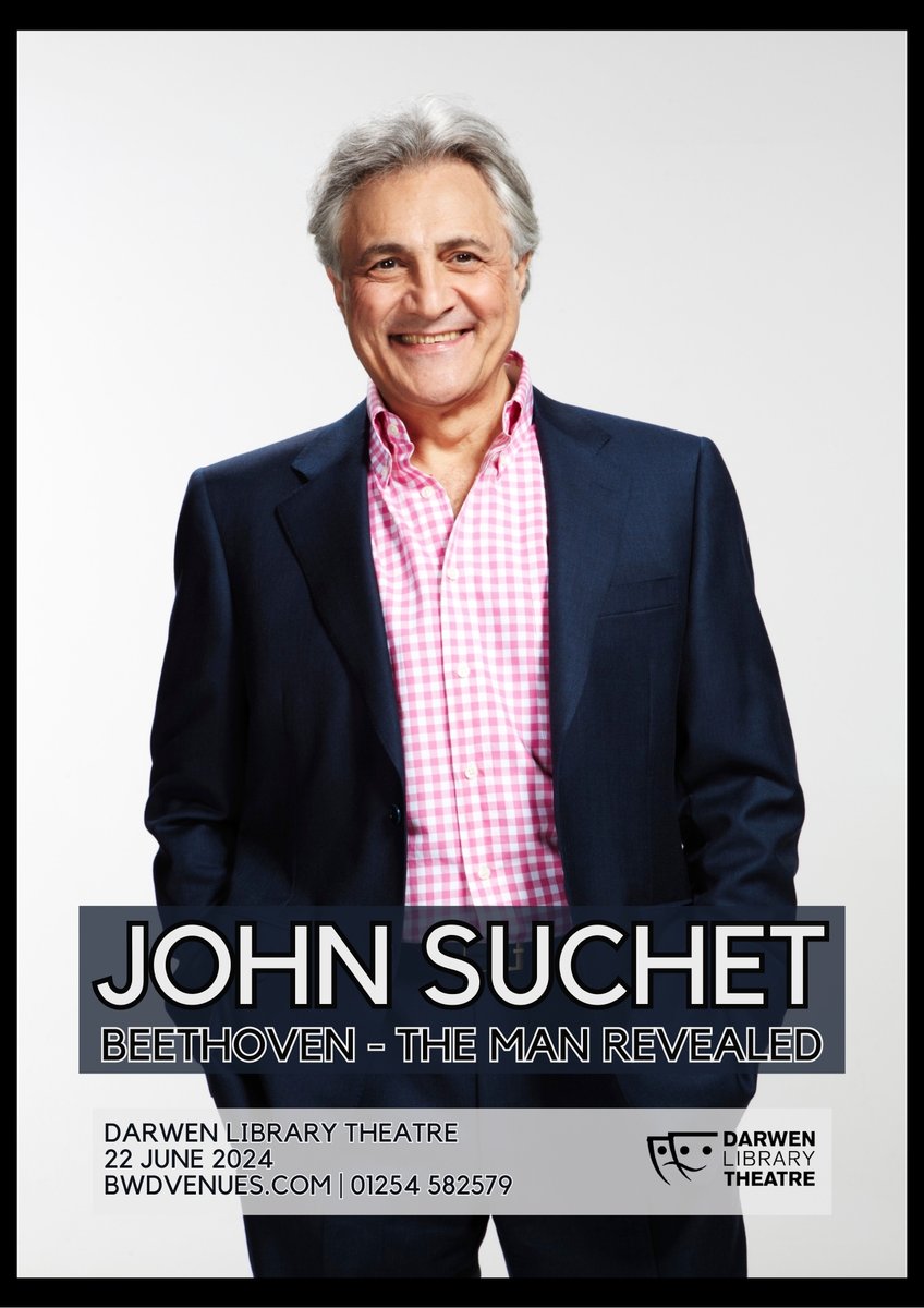 🎼 Experience Beethoven's turbulent yet tender compositions like never before. From the majestic symphonies to the gentlest sonatas, John will take you on a journey through the soul of the greatest composer of them all. 🗓 Thu 9 May 2024 🎫 bwdvenues.com/whats-on/john-… @johnsuchet1