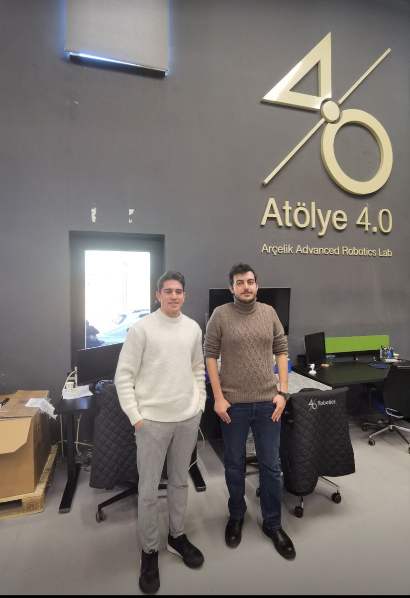 AI4Labour secondments are progressing at full speed, Julen Rostan Saez an early stage researcher from ITCL conducted his secondment at Arcelik and enjoyed working on the #ai4labour with Yiğit Konuşkan from Arcelik’s advanced robotics lab.
#H2020 #MSCA #EU