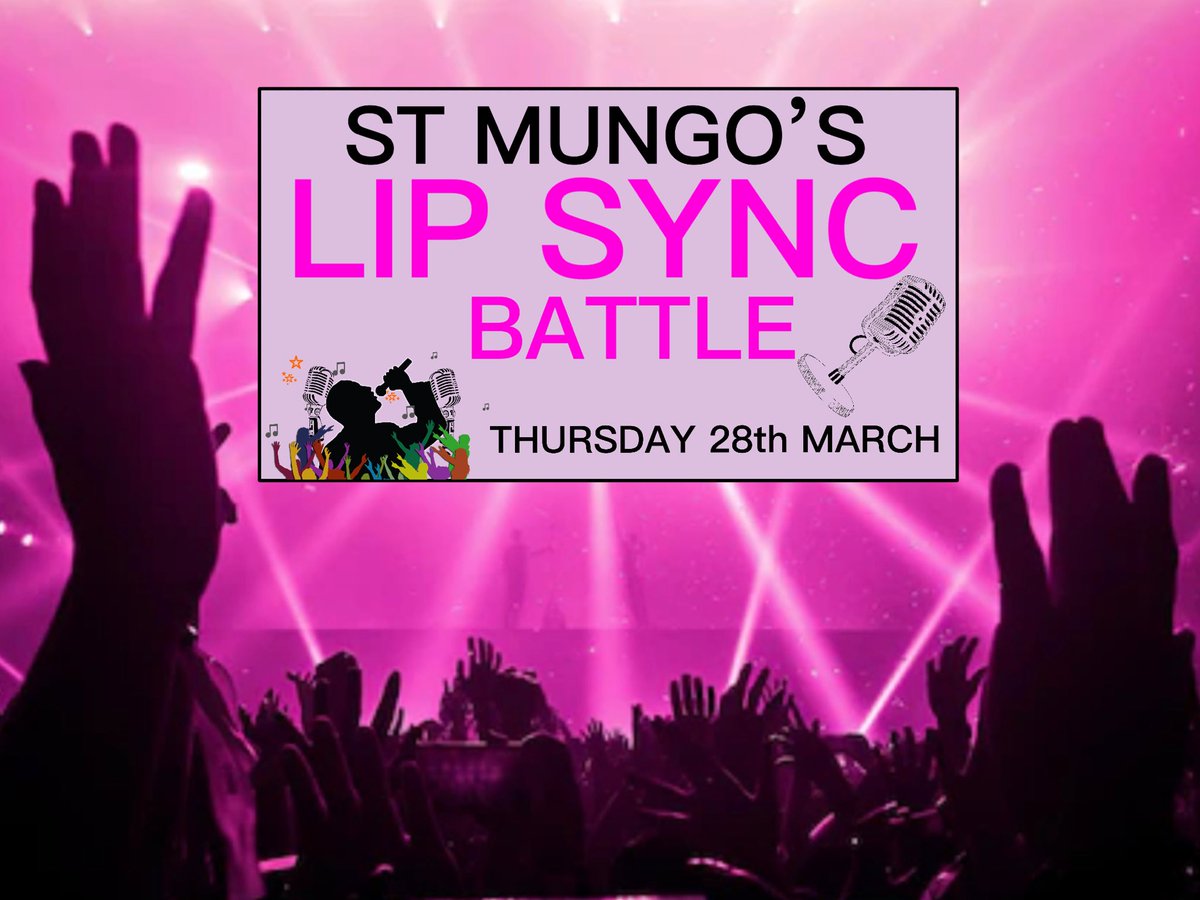 🎤On Thursday 28th March during lunchtime, St Mungo’s will be hosting its very first Lip Sync Battle! Anyone from S1-6 can take part. Get ready to lip sync! 🎤

Sign up forms are below ⬇️
