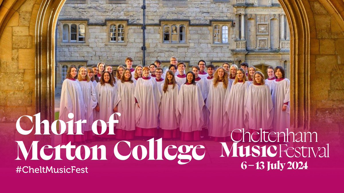 We're thrilled to be performing at #CheltMusicFest 2024! View the full programme: cheltenhamfestivals.com/music/whats-on. Tickets go on-sale on 28 March 
 
@cheltfestivals