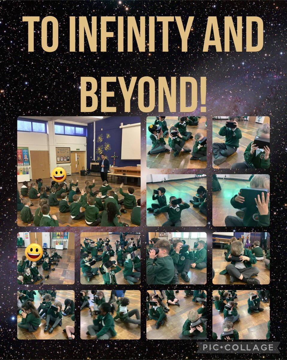 Class 4 loved their VR workshop this morning with @educationgroup! We were transported to space and explored all of the different planets in our solar system🌍⭐️. The children were very knowledgeable🙌🏻. @StJosephStBede #SJSBScience #SJSBHistory #SJSBGeography #BritishScienceWeek