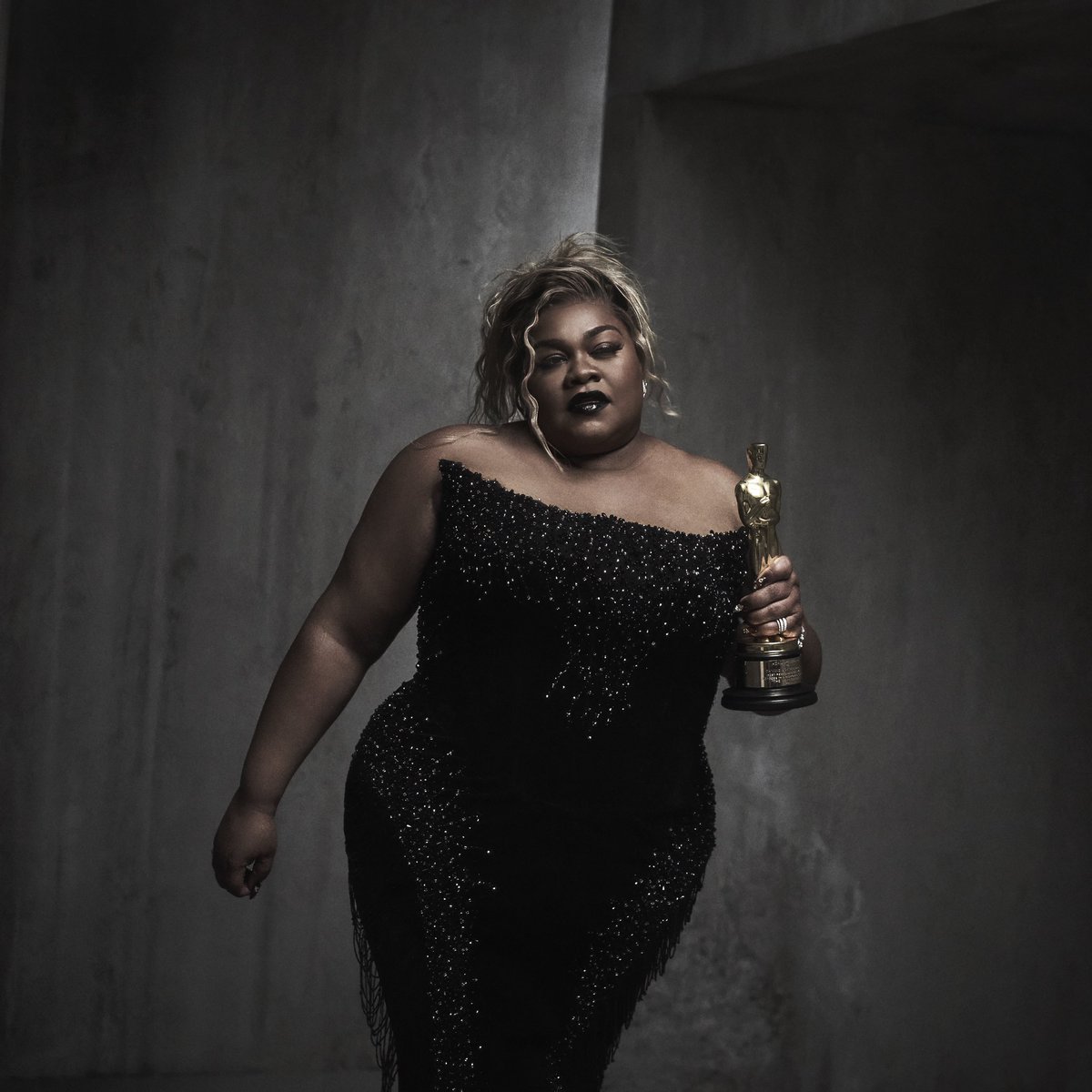 Da’Vine Joy Randolph photographed by Mark Seliger for the <a href="/VanityFair/">VANITY FAIR</a> #Oscars Party