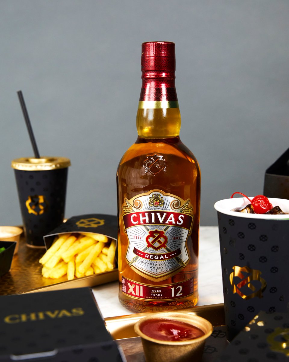 Swap your soda for Chivas and cherry cola and thank us later.