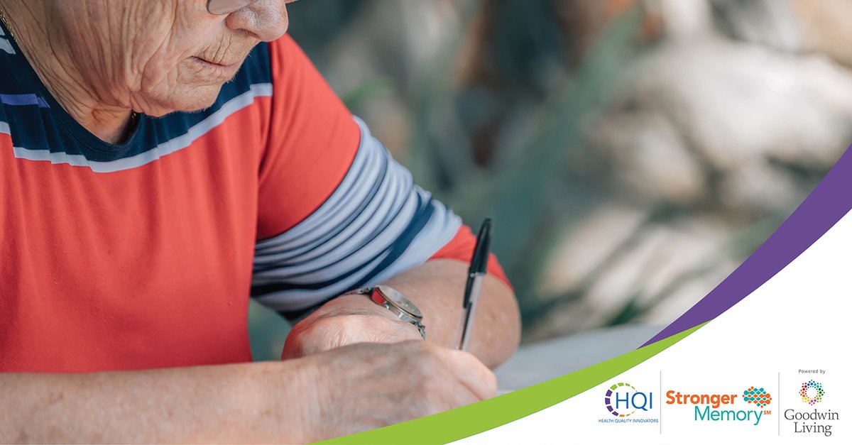 HQI is in the 2nd year of working with Goodwin Living to implement StrongerMemory in Virginia nursing homes. The next session begins April 1st! Learn how to implement #StrongerMemory in your #nursingfacility: hqin.org/wp-content/upl…