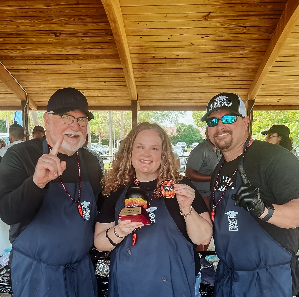 🌶️The Snow Team won 1st Place! Tim, Jay, and Amy are savoring their victory in the 2024 Boca Chamber Chili Cook-off during the <a href="/bocachamber/">Boca Chamber</a>'s 12th Annual Community Cookout held at the <a href="/YMCAofSPBC/">YMCA of South Palm Beach County</a> this weekend!