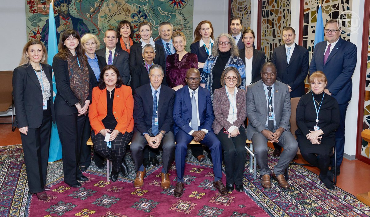 Great to welcome & host @UN Resident Coordinators from Europe & CIS at @ITU HQ led by ASG Oscar Taranco @UN_SDG. We are committed to working together to put #digital at the center & deliver positive impact for people to achieve socio-economic development for all #GlobalGoals