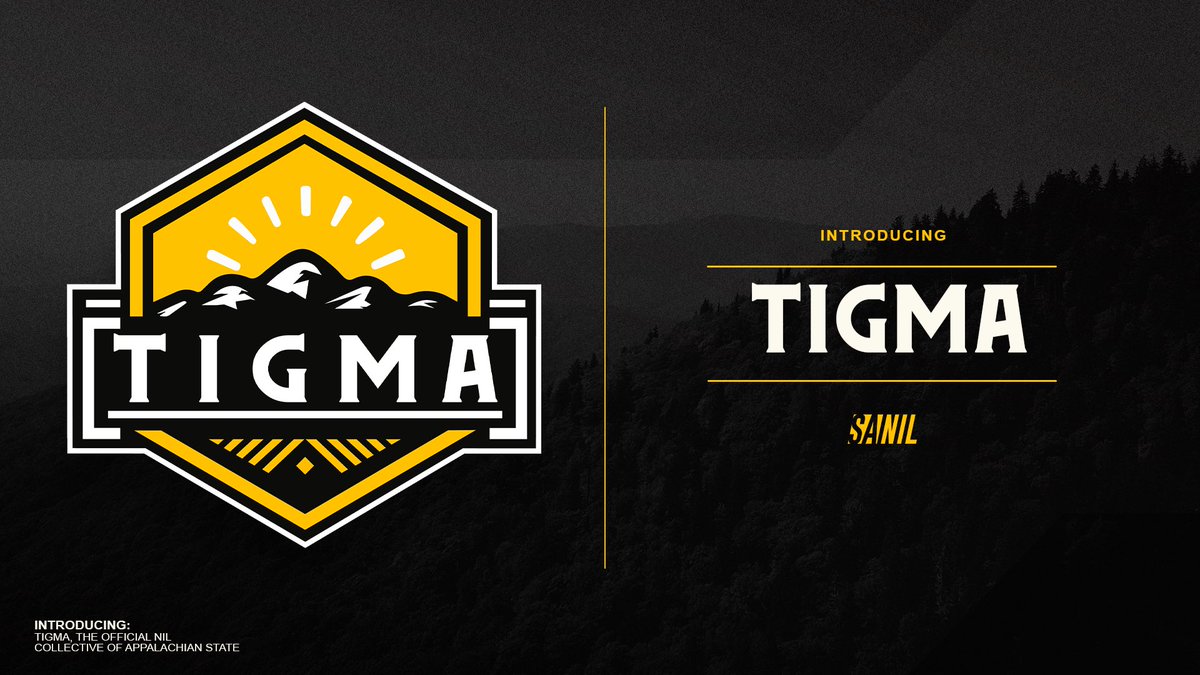 We are excited to announce the launch of TIGMA, a collective focused on empowering student-athletes of all sports at Appalachian State! tigma.com