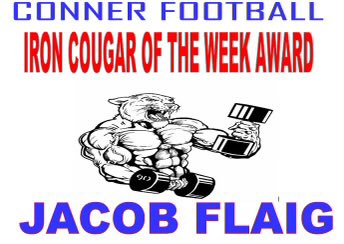 Congrats to Jacob for his hard work this past week! Break the Narrative!