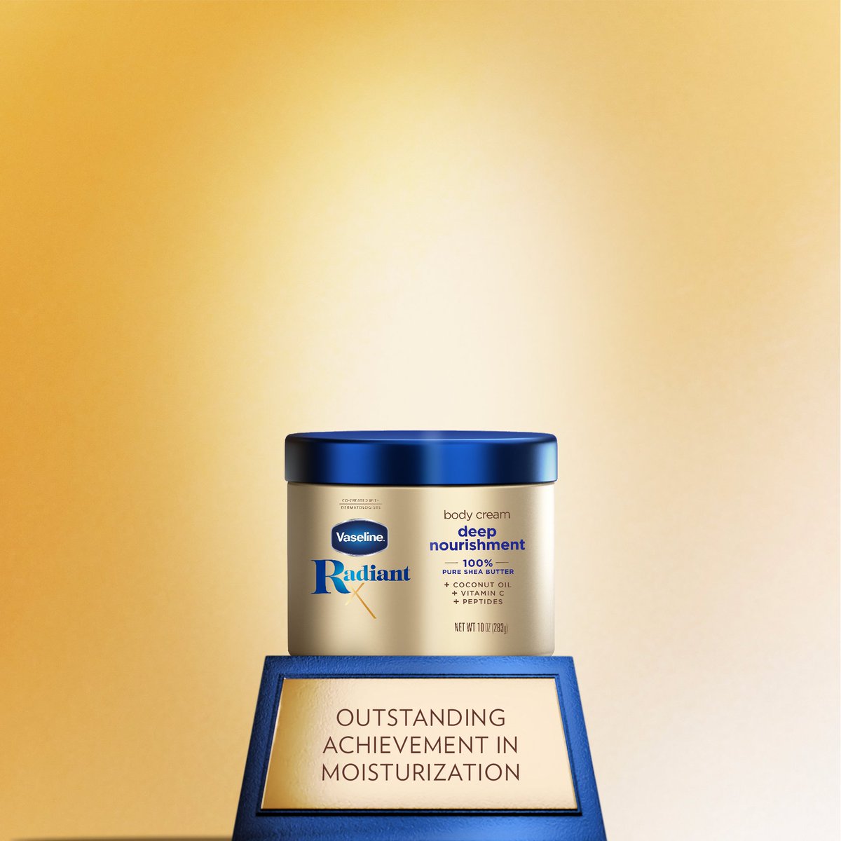 And the award for most moisturizing skincare brand goes to.... 🏆 ​ What award would you give your favorite Vaseline product?​ #Vaseline #RadiantX #AwardsSeason #BodyCareProducts
