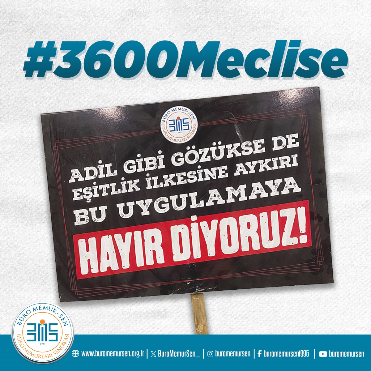 Eşitsizliği ortadan kaldıran adil bir düzenleme yapılsın #3600Tamamlansın