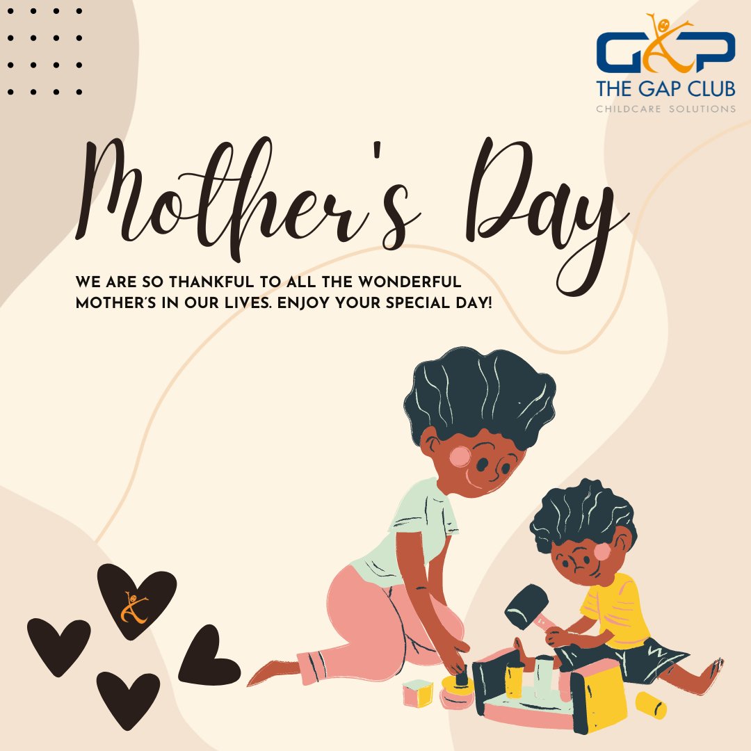 20 years ago, Rekha Bassi (CEO &amp; founder) left her career of pharmacy to move into childcare and watch her 4 children grow up, because of her choice The Gap Club has looked after over 500k children and counting. 

Happy Mother's Day! ❤️
#motherday #mums #thegapclub #TGC #2024