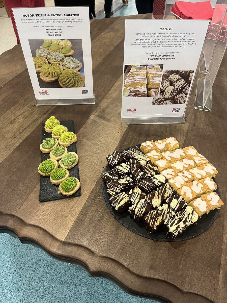 A massive well done to Chef Magali Volle and nutritionist Eadaoin Russell-Smullen on creating a fabulous menu surrounding sensory changes and eating experiences during stages of dementia. 

A massive well done to the team in Saint  Josephs Shankill on a fabulous evening! ❤️👏🏼