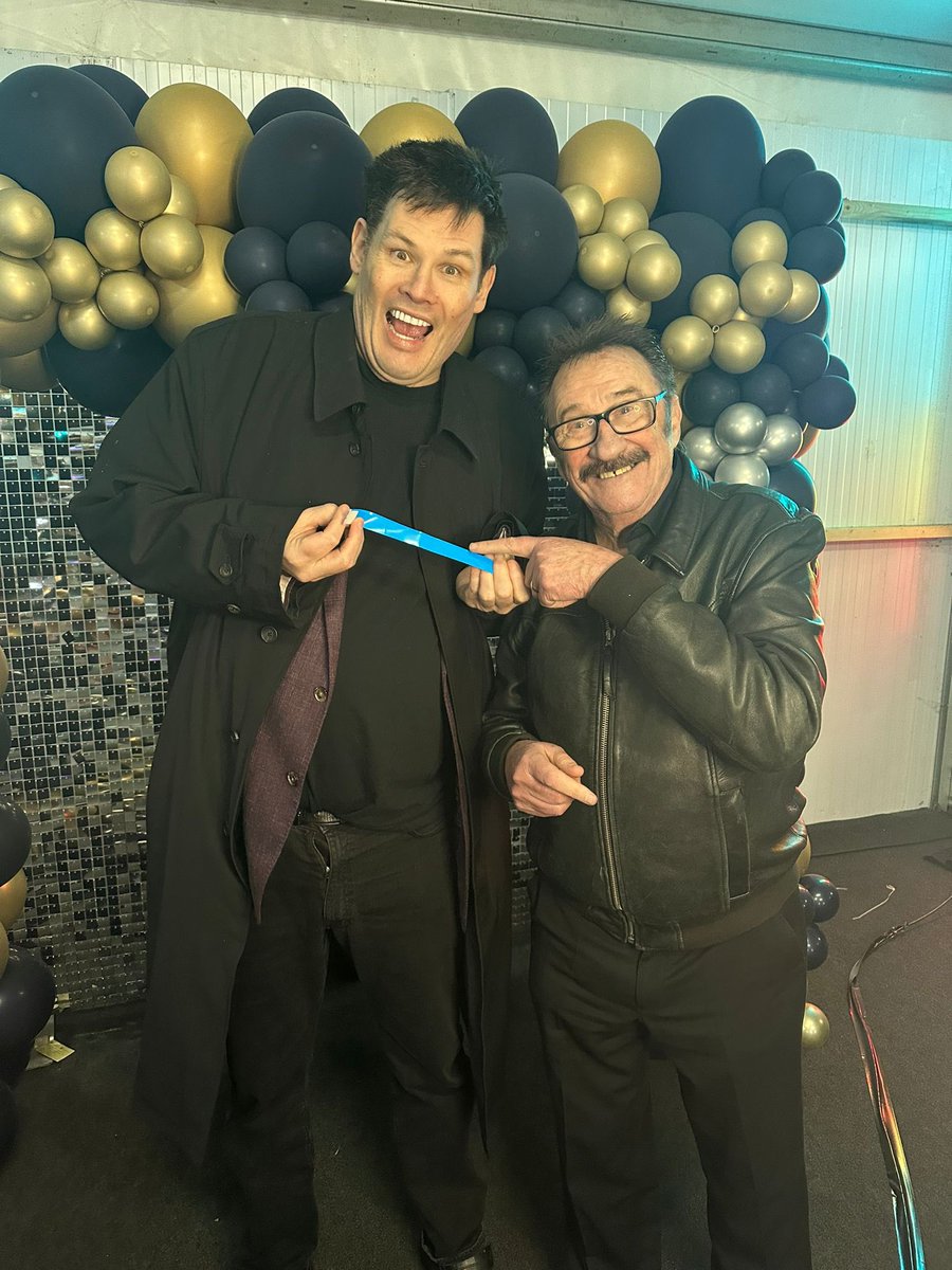 At #dancingonice final last night. To start with they wouldn’t let the Rotherham Riff Raff in :) @PaulChuckle2