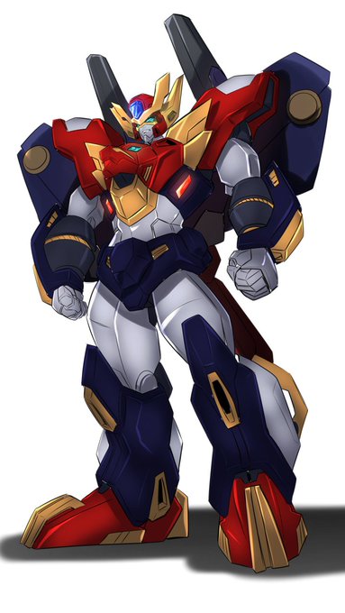 #オリキャラは性癖の見本市
ロボ部門で言うとこの辺?
もろとある方の影響でまくりですね(笑)
左のやつの名前は
龍吼皇(リュウガオー) 