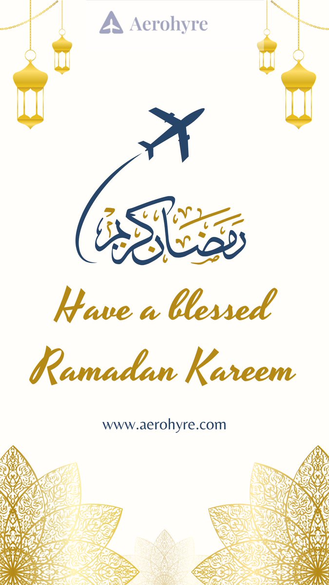 aerohyre's tweet photo. May this Ramadan purify and bring  you the peace you’re searching for.

#aviationnews #aviation #airplane #ramadan #ramadanmubarak #india 

@etihad @GulfAir @emirates @omanair @Saudi_Airlines @flydubai @airarabiagroup @TurkishAirlines @EGYPTAIR https://t.co/b0JFNU6D1y