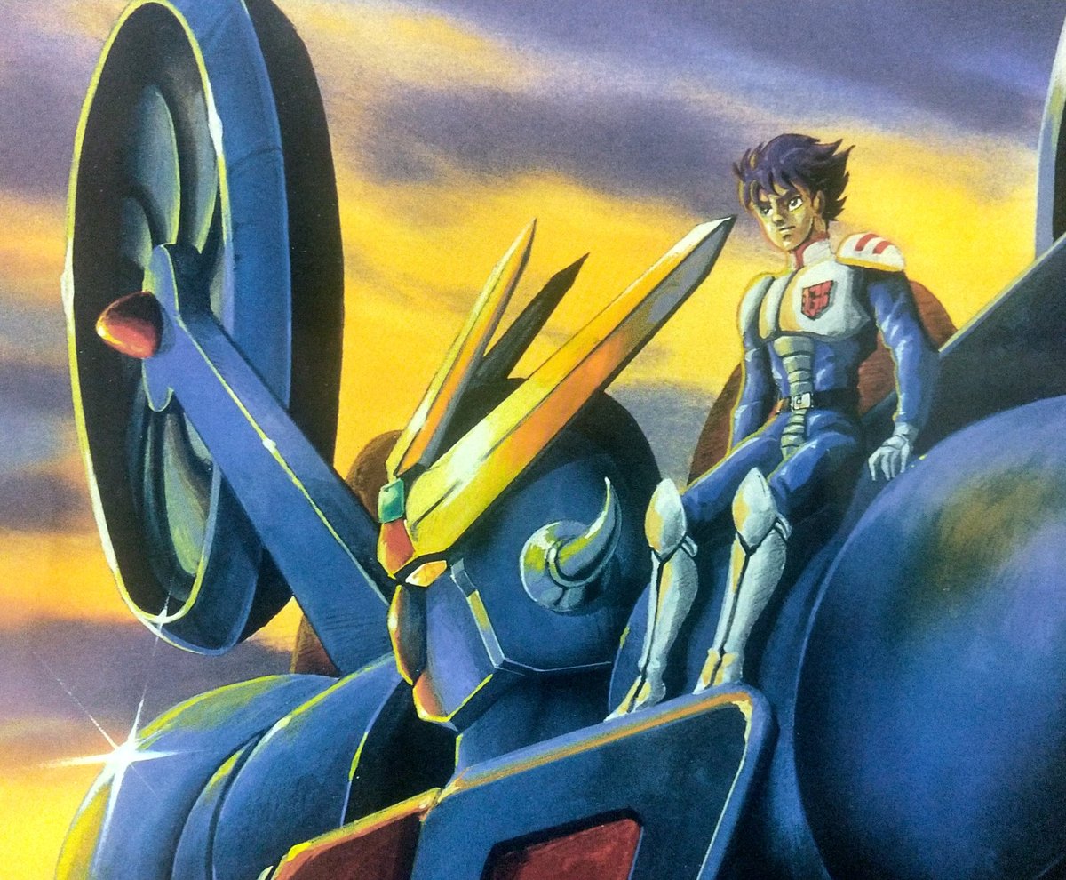 ゲッターロボ號のポスターをゲット 音楽集CDの裏ジャケットの絵柄です