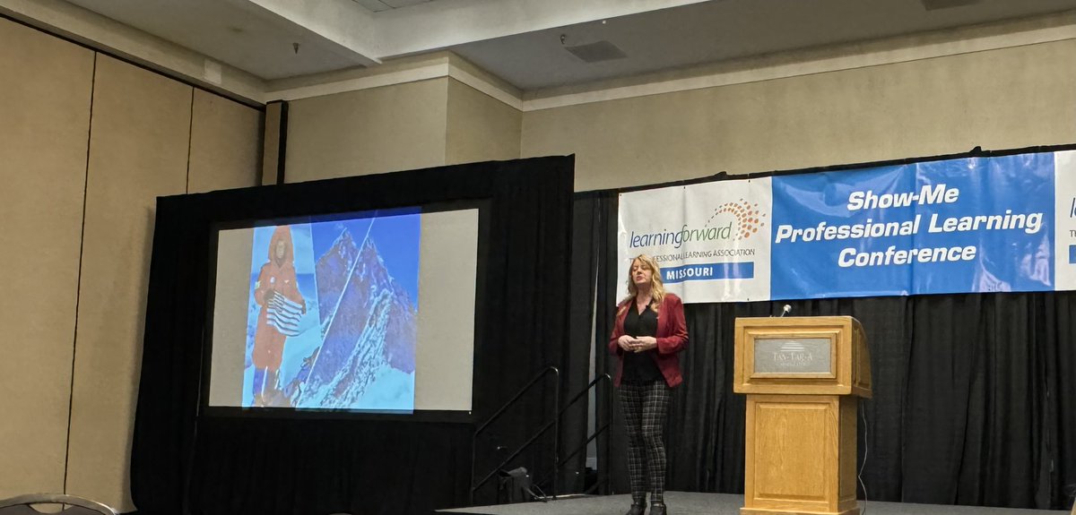 <a href="/Jenni_Donohoo/">Jenni Donohoo</a> speaking on collective efficacy this morning in general session for #ShowMePD2024!