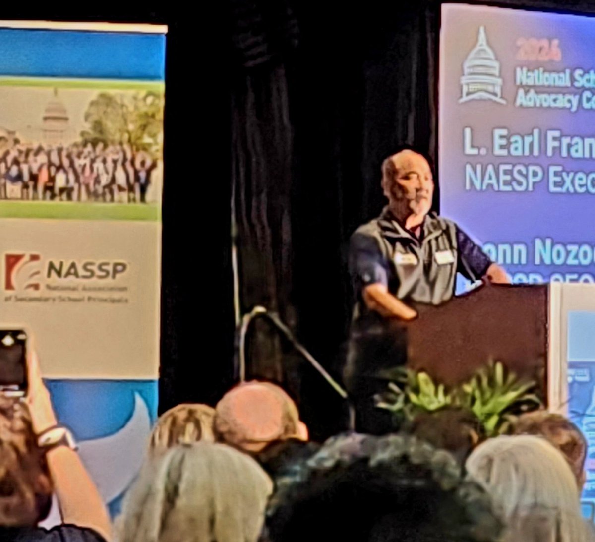 National leaders from @NAESP & @NASSP kicking off #NSLAC24 with over 400 elementary and secondary principals ready to advocate for education! #PrincipalsAdvocate