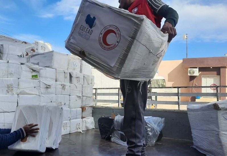 Replying to Libya’s flood crisis, SAFE, within the EULEAD framework, delivered medical supplies to aid recovery,showcasing our commitment to relief and long-term support. Thanks to @EUinLibya funding, we're making a significant impact on #Libyasrecovery and #stability