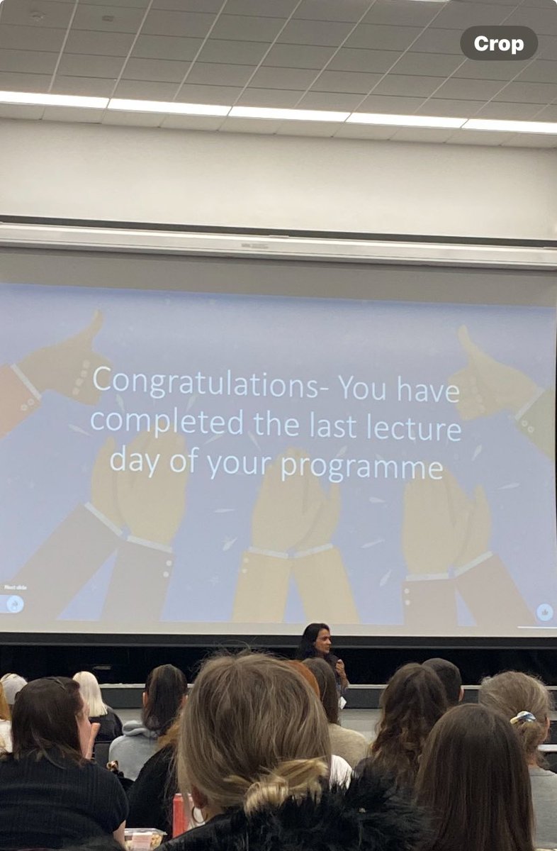 Just like that, we have completed the last lecture day of our degree… #nursing #studentnurse #PUNC21 #research #lecture #monday