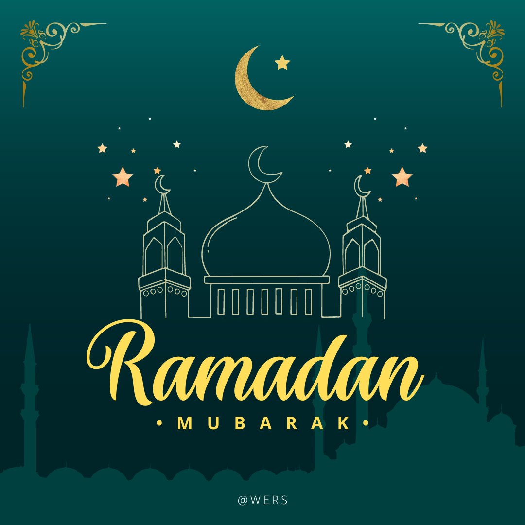 Ramadan Mubarak from everyone at WERS! We wish you a peaceful month full of hope.