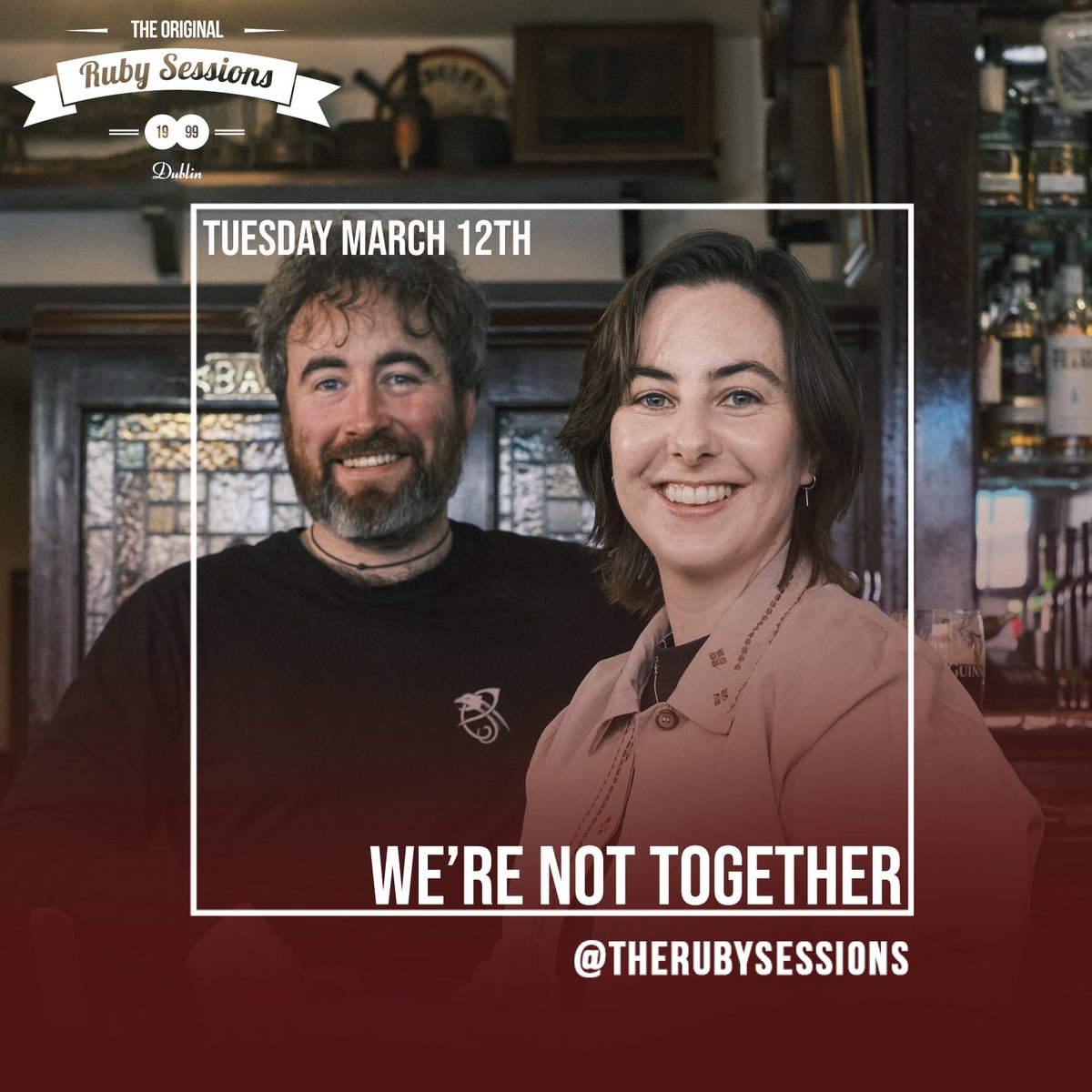 We’re absolutely delighted to be playing Ruby Sessions this Tuesday, 12th of March.
We’ve always wanted to play our songs in their gorgeous, iconic room. Thanks so much to @therubysessions for the invite!

📸 Niamh Barry Photography
#rubysessions