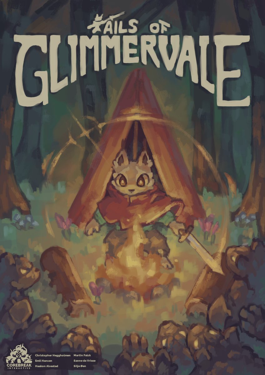 Corebreak_'s tweet image. Tails of Glimmervale is now available for wishlisting on Steam 🎮🍃