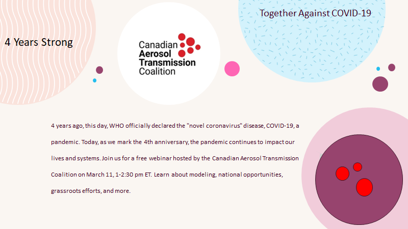 Today, Join <a href="/CAAerosolCltn/">Can. Aerosol Transmission Coalition</a> : aerosoltransmissioncoalition.ca