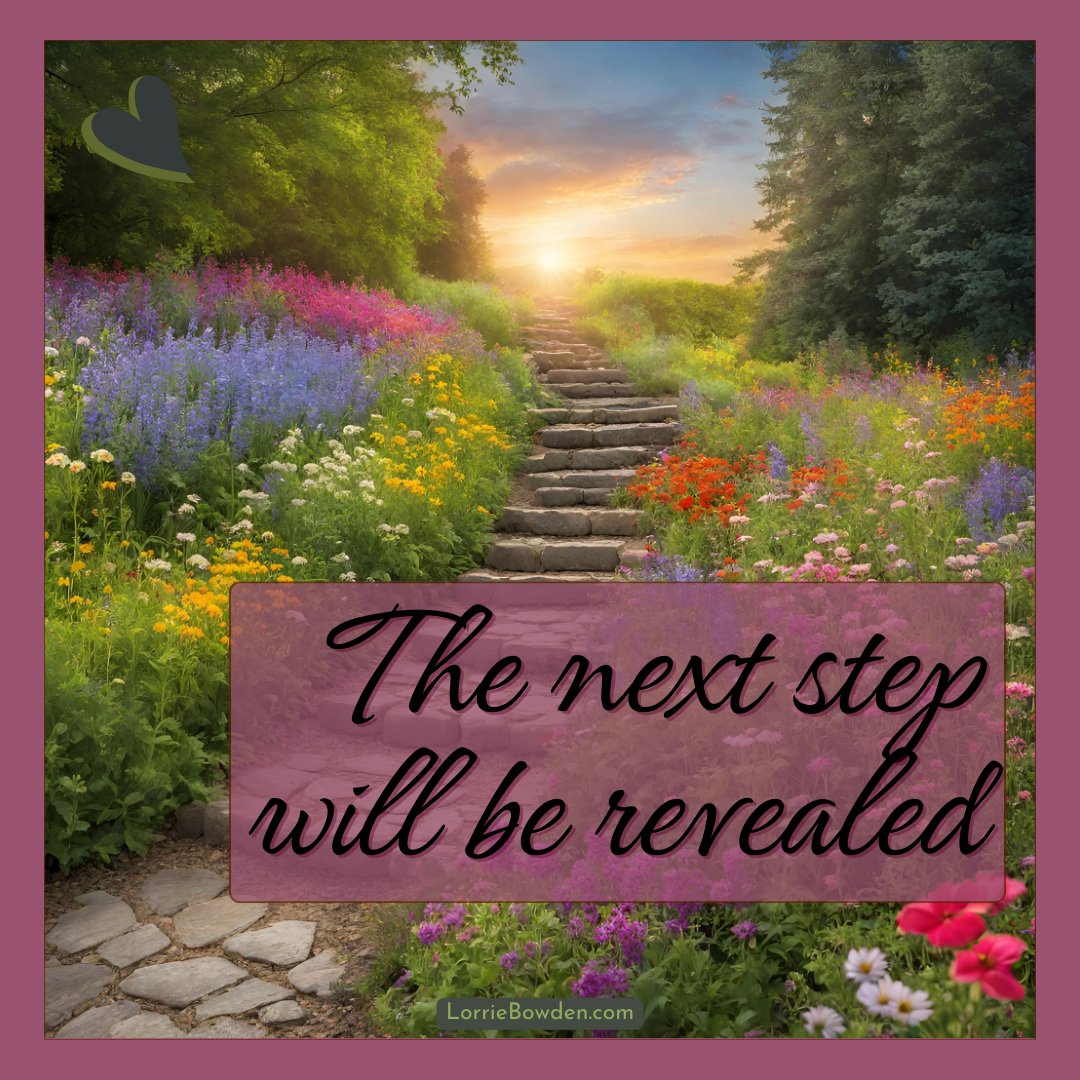 THE NEXT STEP... The way forward isn't always a well-defined plan. wp.me/p4gVR6-25d