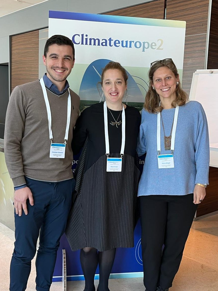 Representing the @DesirMED & @NBRACER_EU project at the #Climateurope2 festival.  @FurlanEli @ElenaAllegri1

#Climateservices #climateadaptation #horizoneu