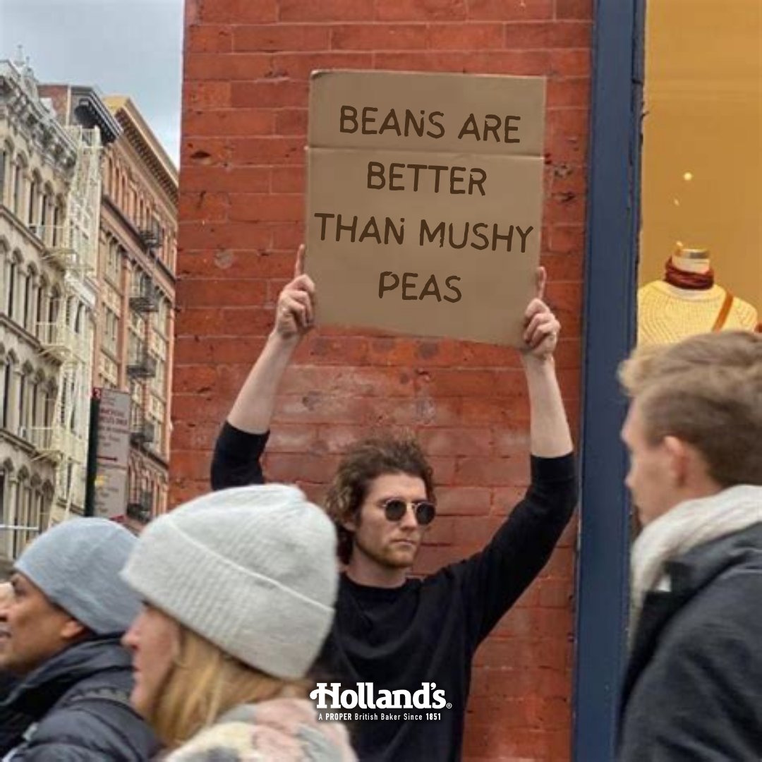 We said what we said 💪 Which do you prefer?

Meme - Pie - Beans - Peas
#Meme #Pie #Beans #Peas