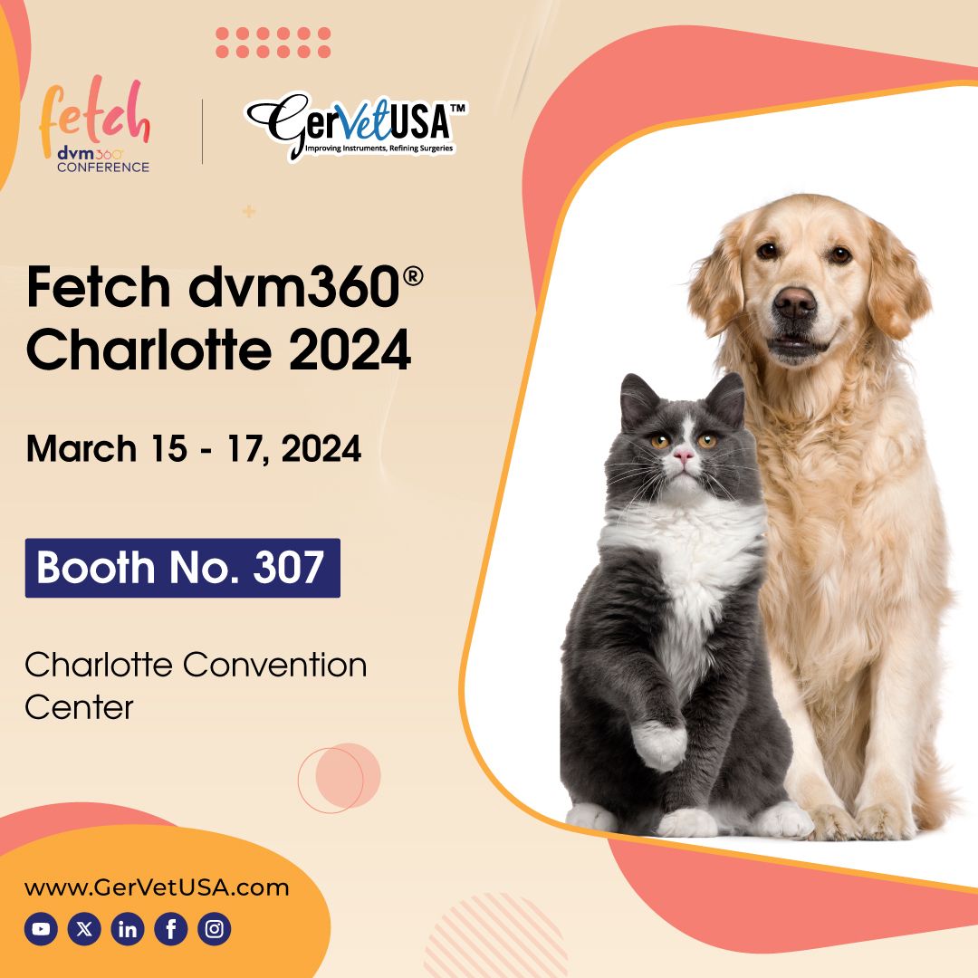 GerVetUSA's tweet image. Knowledge, Fun, Networking Await.
Gear up to join us at Fetch dvm360 from March 15-17. Save our booth number, 307. 

For Info: buff.ly/3wIZOy6

@dvm360
#GerVetUSA #Charlotte #Fetchdvm360 #Dvm360 #Fetch2024 #FetchDvm360Conference #VetLife #VetTech #MondayMotivation