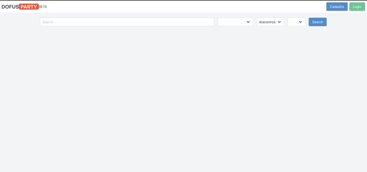 Dofus party search - BETA tweet media