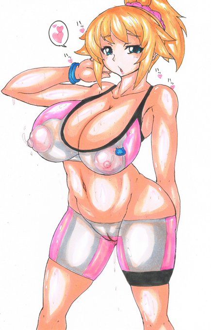 体型バランス狂ってるなあ…パイでかパイセン!(`・ω・') 