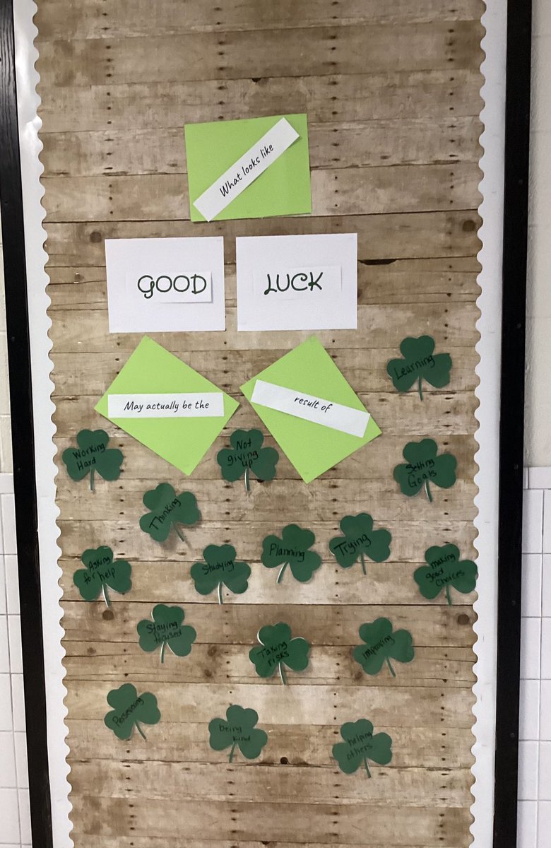 What an AMAZING way to kick off a Monday morning with some #positive #motivation ☘️✨🌏💡

#GrowthMindset #grow #StudentAgency #leadership #PBL #MondayMessage #MarchMadness 🚀🚀🚀
