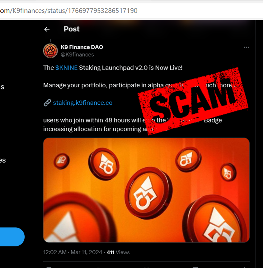 🚨SHIBARMY WARNING:🚨@X @Europol Another scammer on site ........... Ensure that you are connected via social media to only official people and not Impersonators/Scammers Don't be in a rush to connect your wallets always confirm everything a few times via official sources ,…